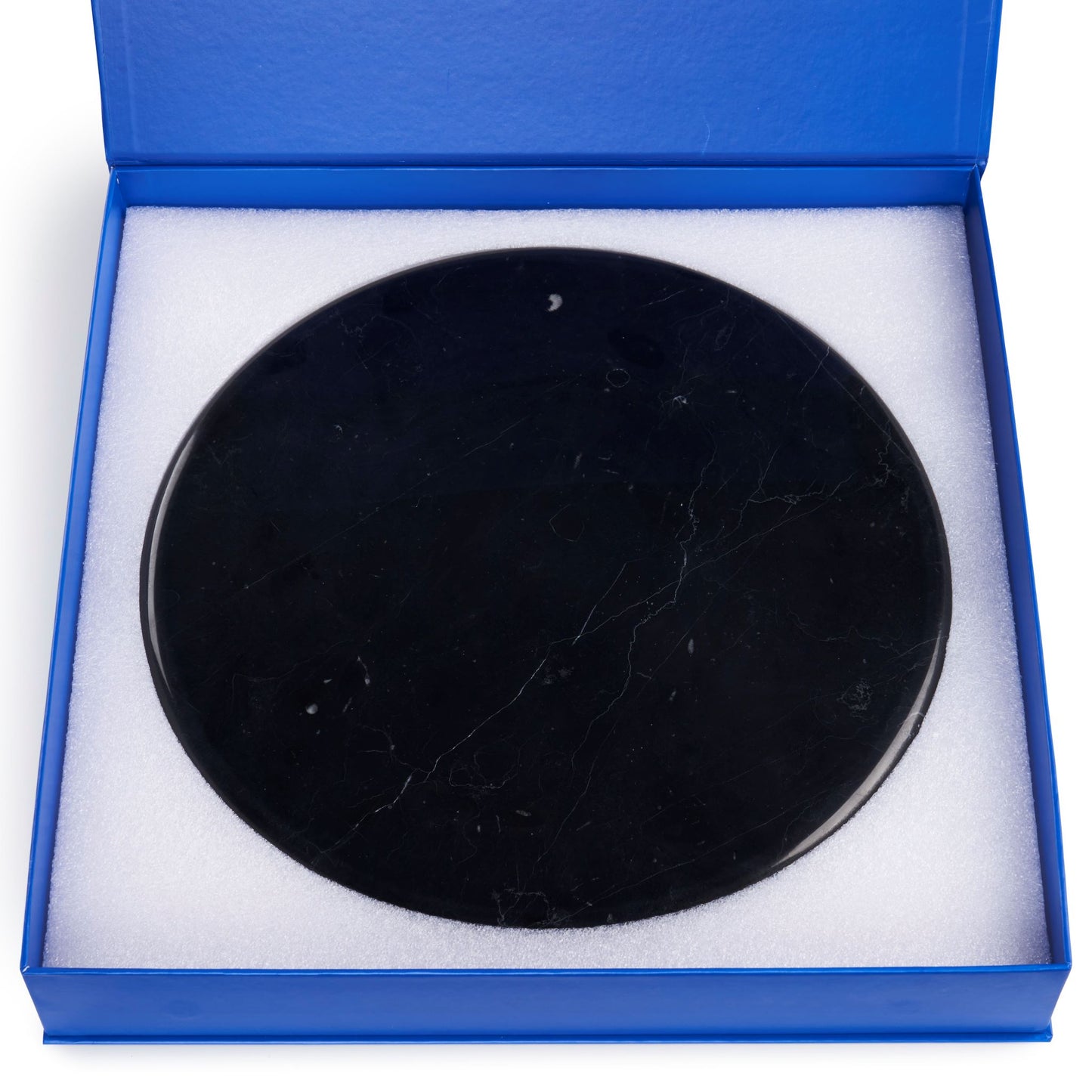 Campagne Gold Stand with Black Natural Marble Top