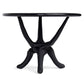 Black Stand with Black Natural Marble Top