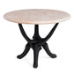Black Stand with Pink Natural Marble Top