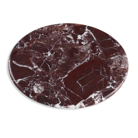 Red Natural Marble Serving Board